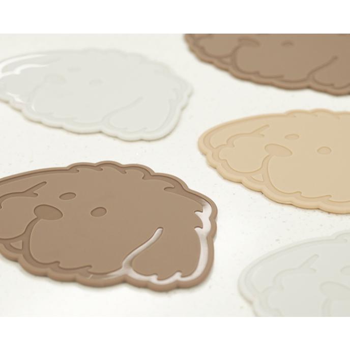 韓國IH電磁爐專用 小熊維尼 IH爐保護墊 導熱墊 防刮 防髒 止滑 桌墊 矽膠保護墊 IH爐導熱墊 狗狗 隔熱墊-細節圖3