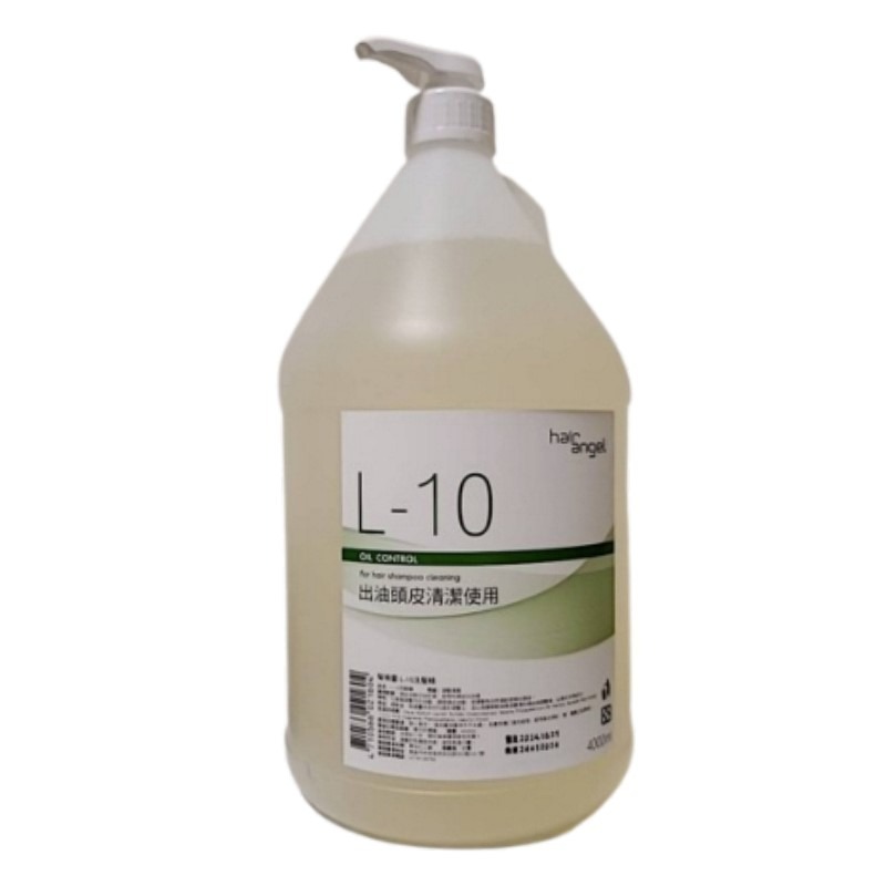 【HairAngel 髮精靈】(L-10)出油頭皮洗髮精500ml // 1000ml // 4000ml(控油專用)-規格圖1