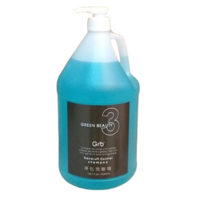 【Grb 叢尚自然】淨油洗髮精2號 淨化洗髮精3號 1000ml 洗髮 油性 頭皮屑-規格圖1