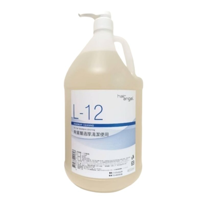 【髮精靈 hair angel】L-12角質過厚洗髮精4000ml-規格圖1