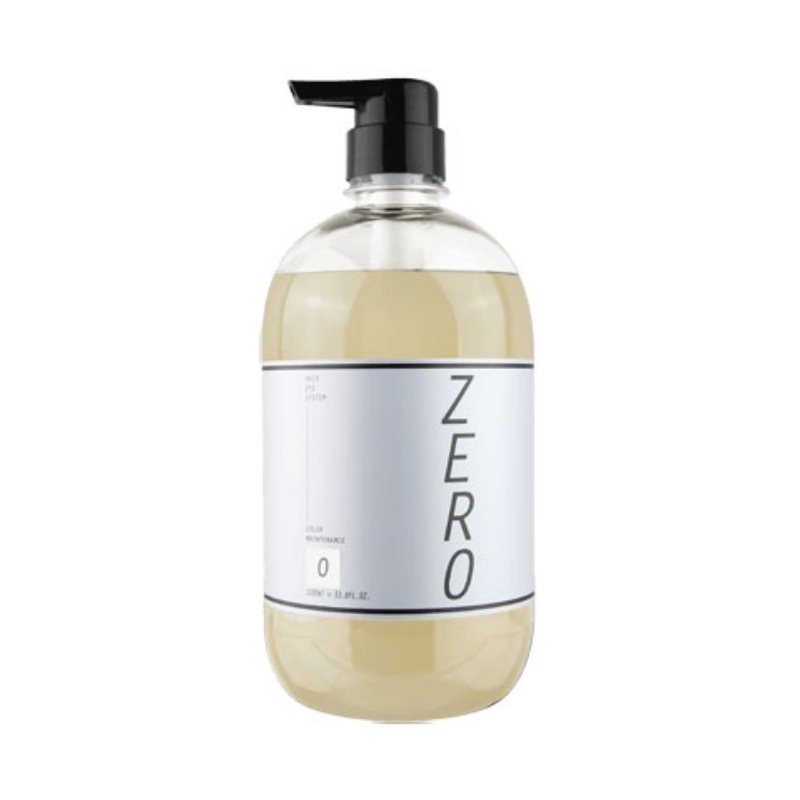 【WAJASS 威傑士】ZERO護色洗髮精300ml // 1000ml-規格圖1