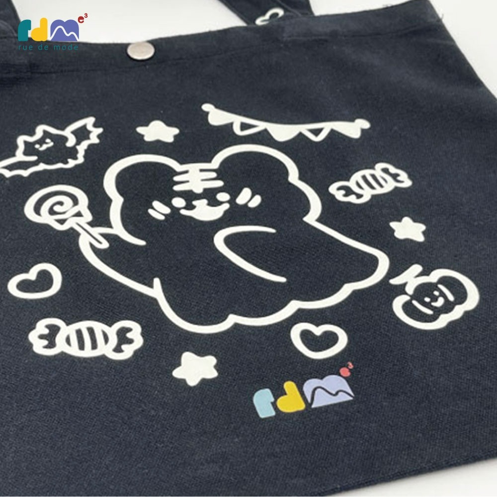 【插畫家合作】rdm x 壹號房 萬聖節夜光包-細節圖5