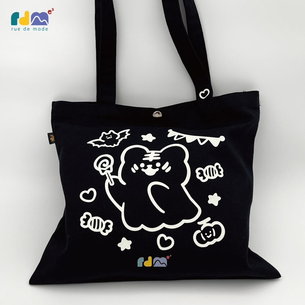 【插畫家合作】rdm x 壹號房 萬聖節夜光包-細節圖7