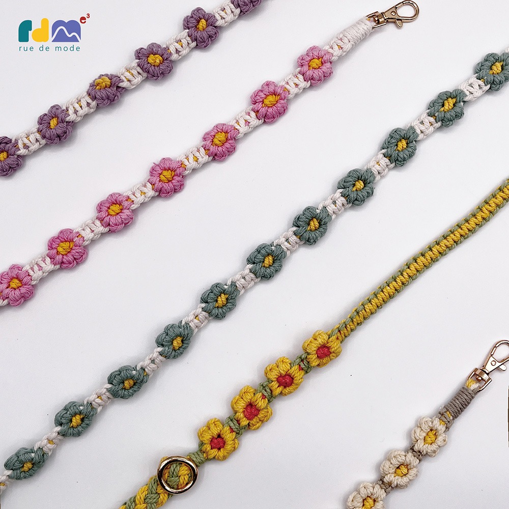 「手工製作」花花手機掛繩-細節圖6