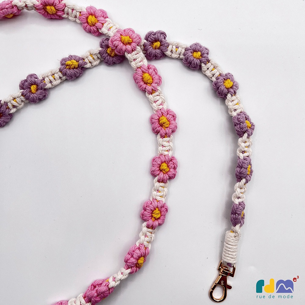 「手工製作」花花手機掛繩-細節圖7