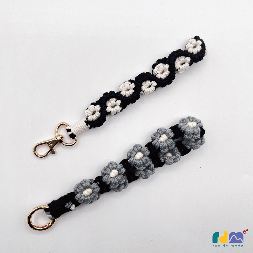 「手工製作」花花手機掛繩-細節圖9