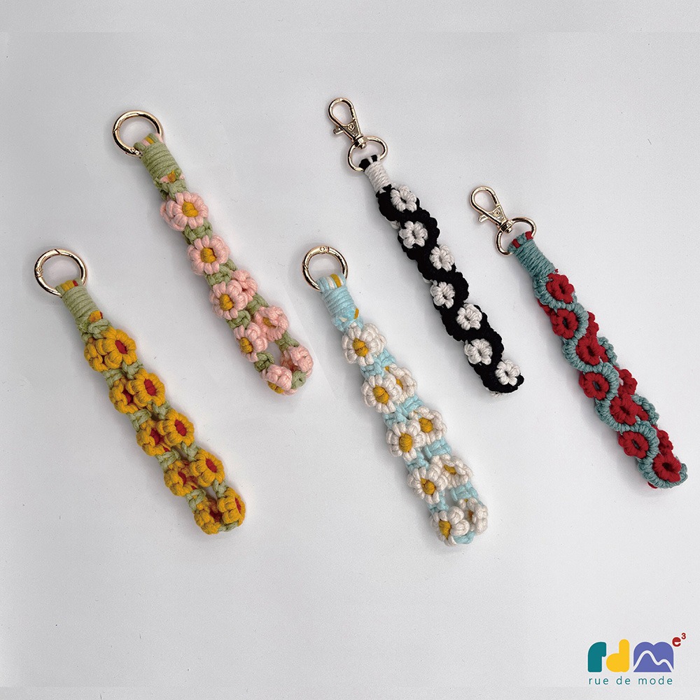 「手工製作」花花手機掛繩-細節圖10