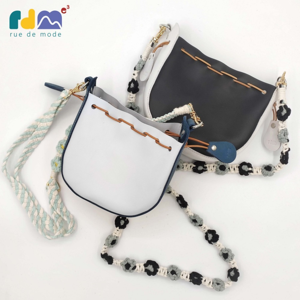 撞色真皮束口包｜溫柔撞色 質感手作-規格圖5