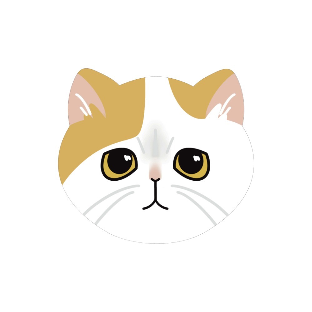 【與麥子們攜手合作】萌貓真皮鑰匙圈 第三彈-規格圖11