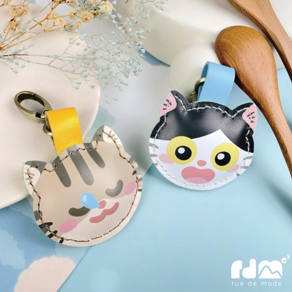 【插畫家合作】壹號房 × 麥子庇護工場公益合作  貓咪吊飾-細節圖3