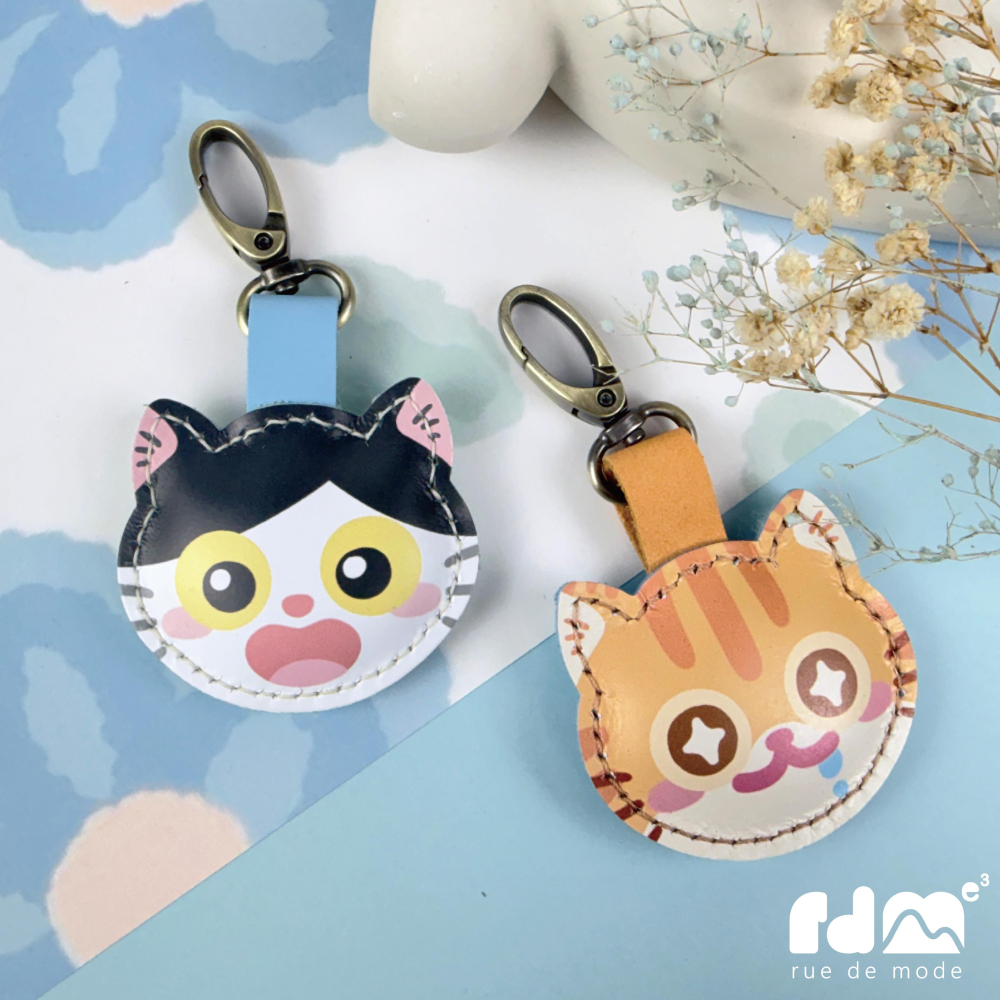 【插畫家合作】壹號房 × 麥子庇護工場公益合作  貓咪吊飾-細節圖4