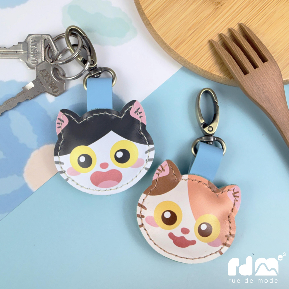 【插畫家合作】壹號房 × 麥子庇護工場公益合作  貓咪吊飾-細節圖6