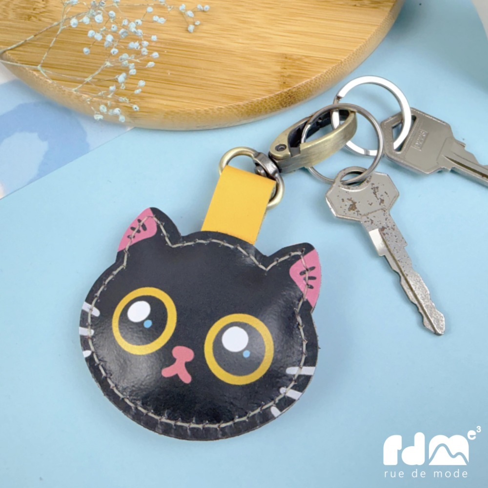 【插畫家合作】壹號房 × 麥子庇護工場公益合作  貓咪吊飾-規格圖9