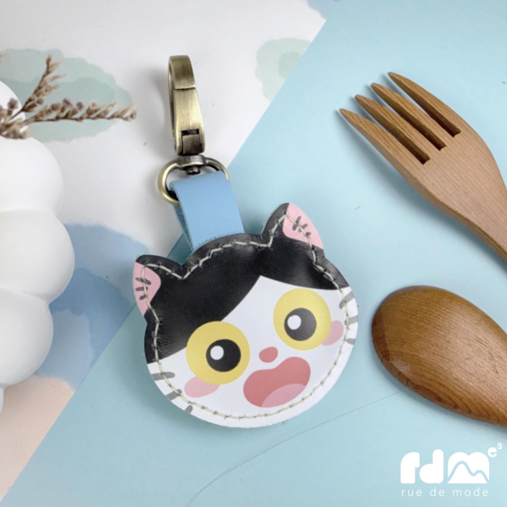 【插畫家合作】壹號房 × 麥子庇護工場公益合作  貓咪吊飾-規格圖9