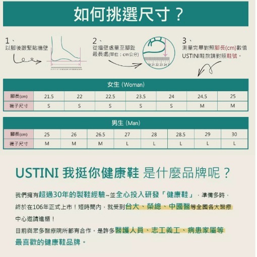 【現貨】 USTINI我挺你健康鞋 排靜電有機棉襪 長襪 短襪 銀纖維襪 多件優惠-細節圖8