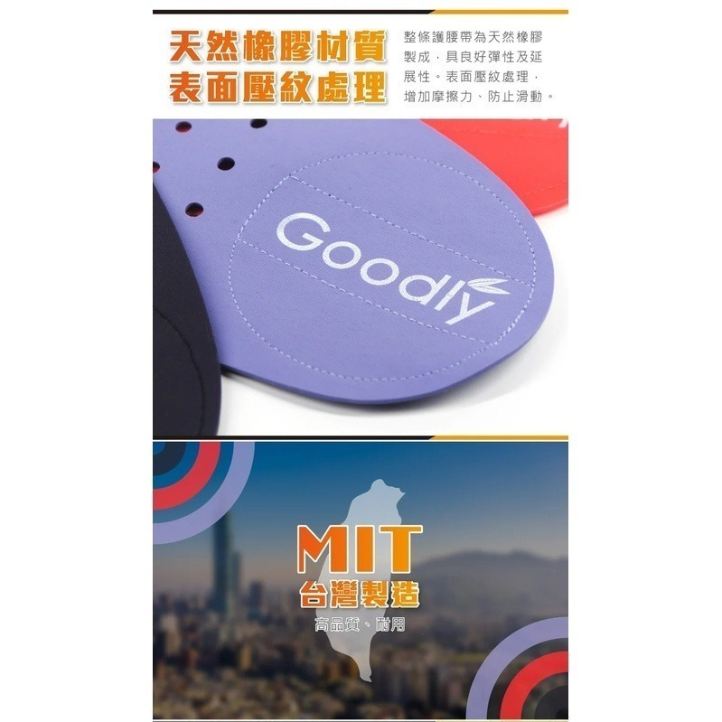 【Goodly顧得力】天然橡膠護腰帶 台灣製(運動護腰帶 健身護腰帶 束腹帶 骨盆帶 運動護具 護具)-細節圖5