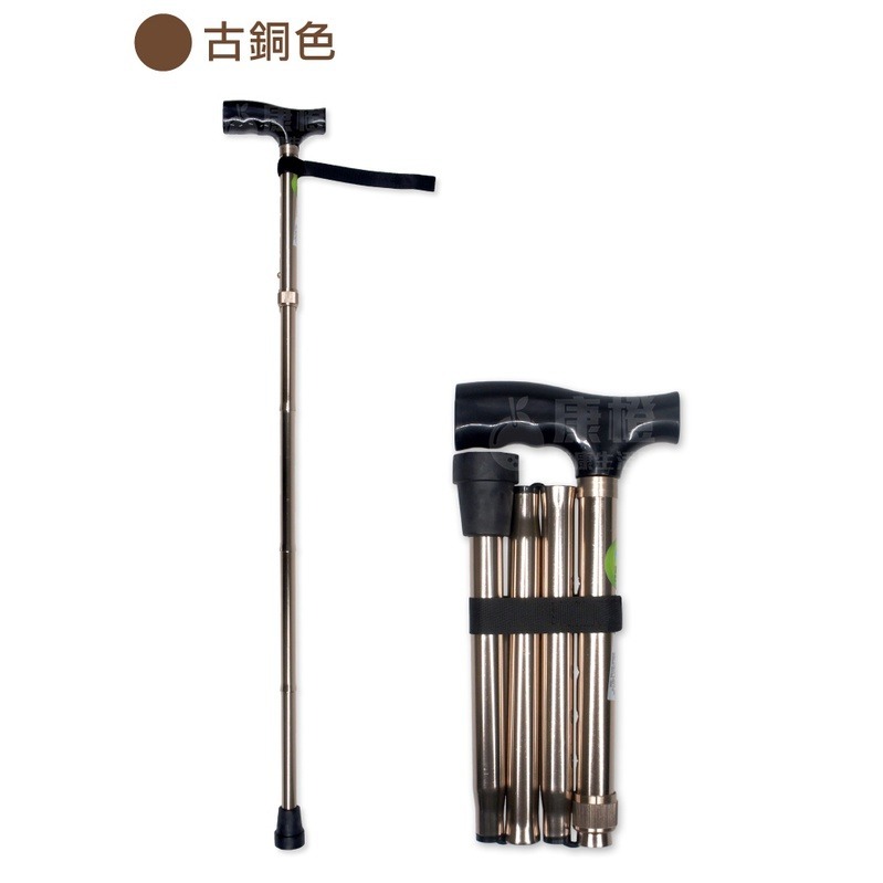 【富士康】鋁合金摺疊拐FZK-2251 折疊拐杖 富士康醫療用手杖(未滅菌)-細節圖3