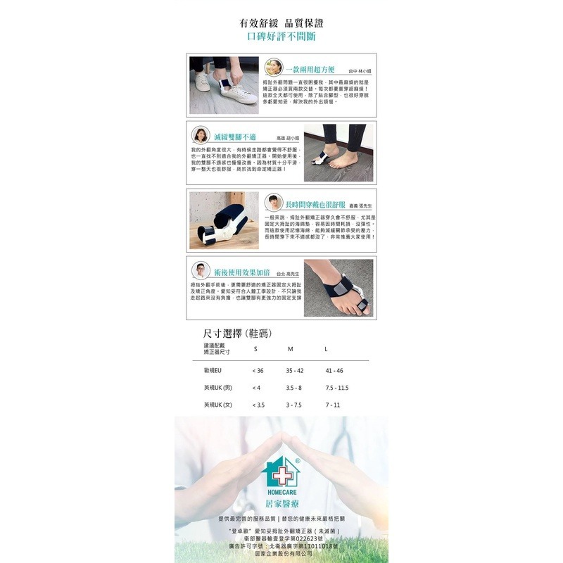 【美國AIRCAST 登卓歐】愛知妥 拇趾外翻矯正器 左右通用 拇趾外翻-細節圖6