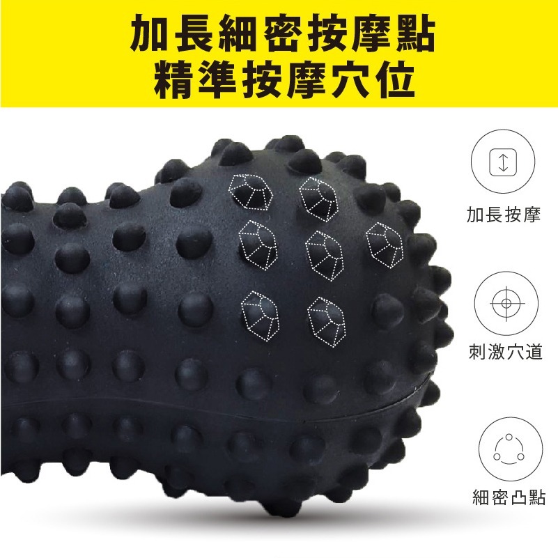 【Muva】黑金剛舒筋花生球 (按摩 按摩球 舒筋球)-細節圖5