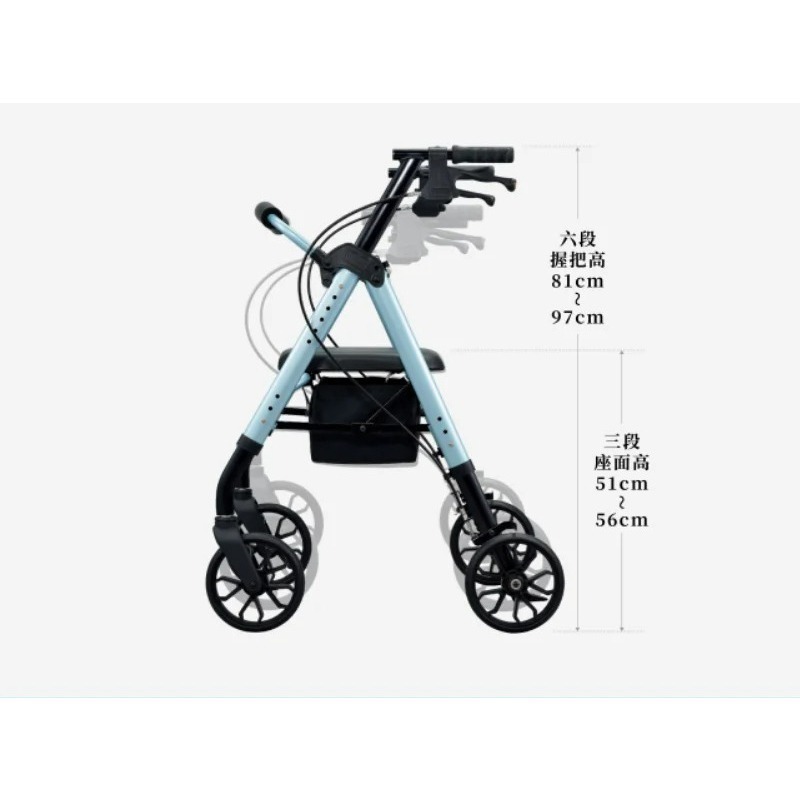 【光星NOVA】收合式助步車 STAR (助行車)-細節圖5