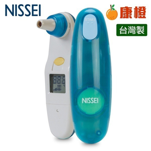 【NISSEI日本精密】迷你耳溫槍 MT-30CPLB 藍色 (內附耳套4個，其中1個已安裝)