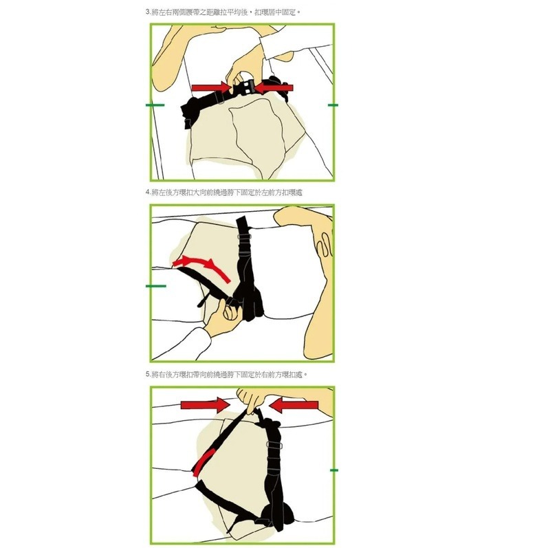 【JUST 4U】全方位安心帶 TV-116N 移位腰帶-細節圖4