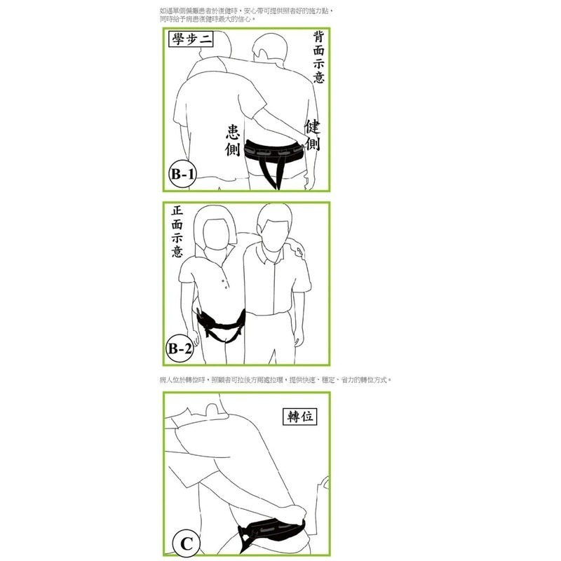 【JUST 4U】全方位安心帶 TV-116N 移位腰帶-細節圖7