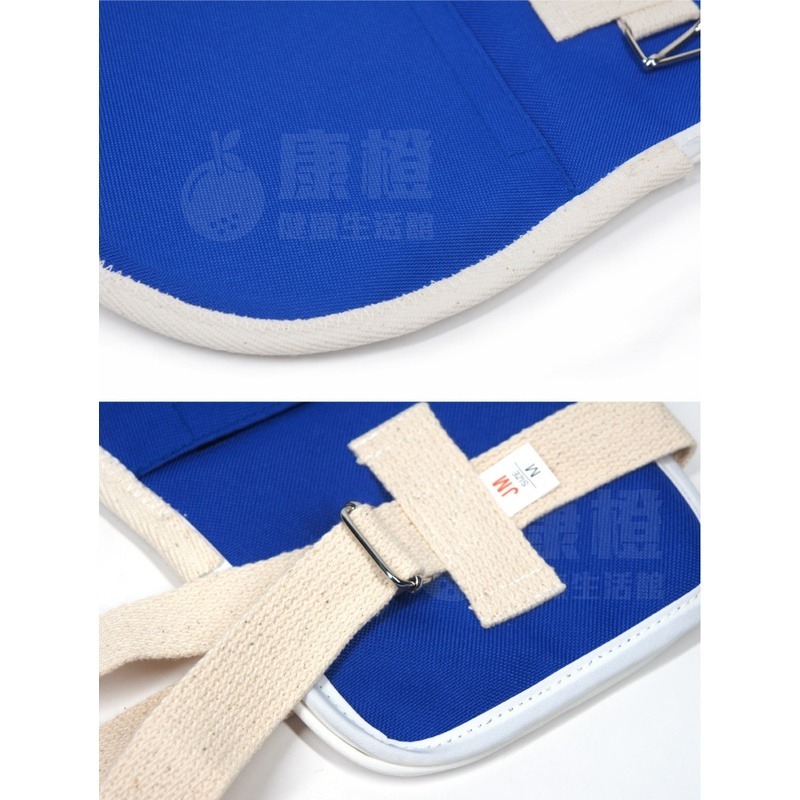 【JM】舒柔乒乓手套 手拍 約束帶 (拉鍊款+棉層加厚) x單支 乒乓手套 乒乓手拍 綁帶 防抓-細節圖4