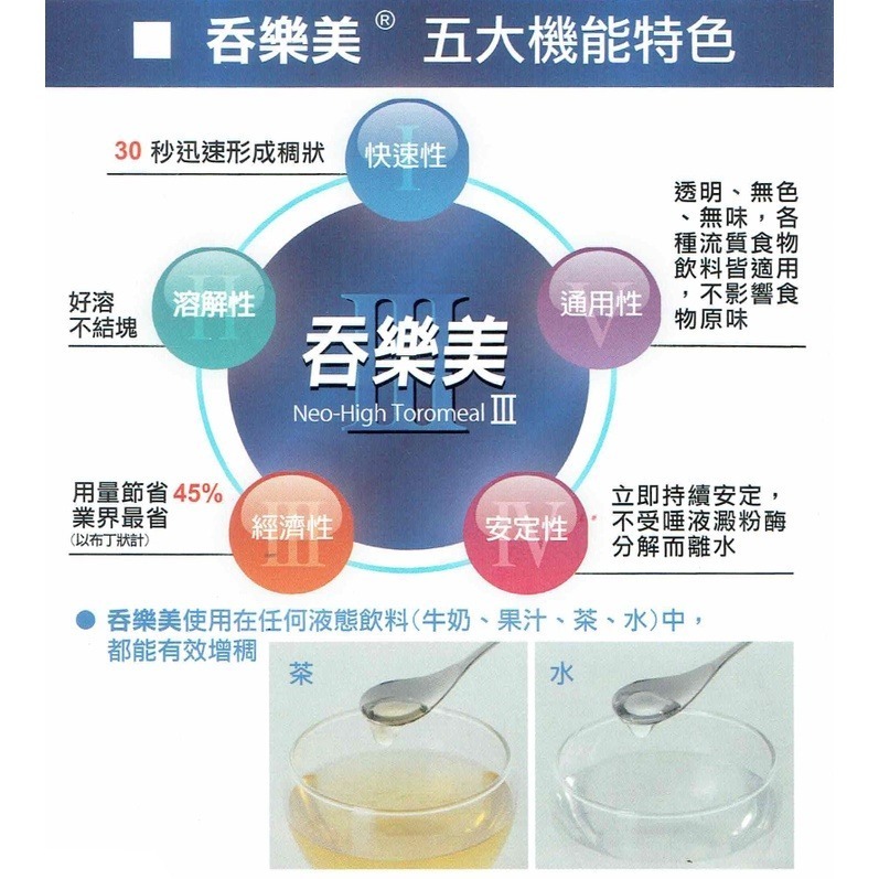 吞樂美 增稠劑 (100g/罐)，加贈1g x 4小包-細節圖3