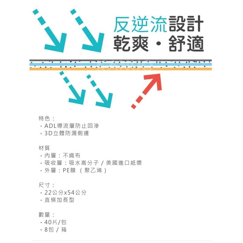 【金安心】加長型 成人紙尿片 54x22公分 320片/箱 (40片/包x8包) 成箱價優惠-細節圖2