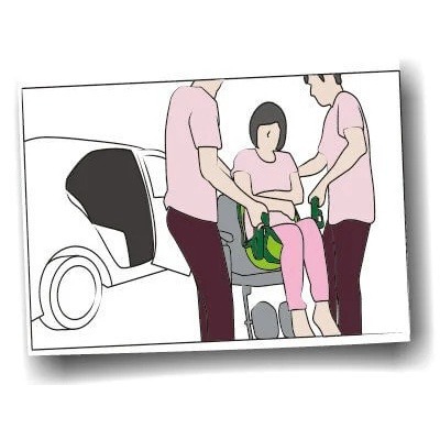 【JUST 4U】兩人四手搬運帶 TV-122-細節圖2