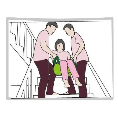 【JUST 4U】兩人四手搬運帶 TV-122-細節圖3