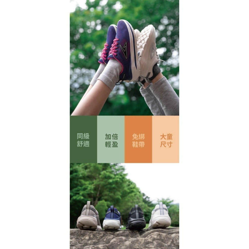 【USTINI 我挺你健康鞋】蹦蹦接地鞋 紫藤-細節圖4