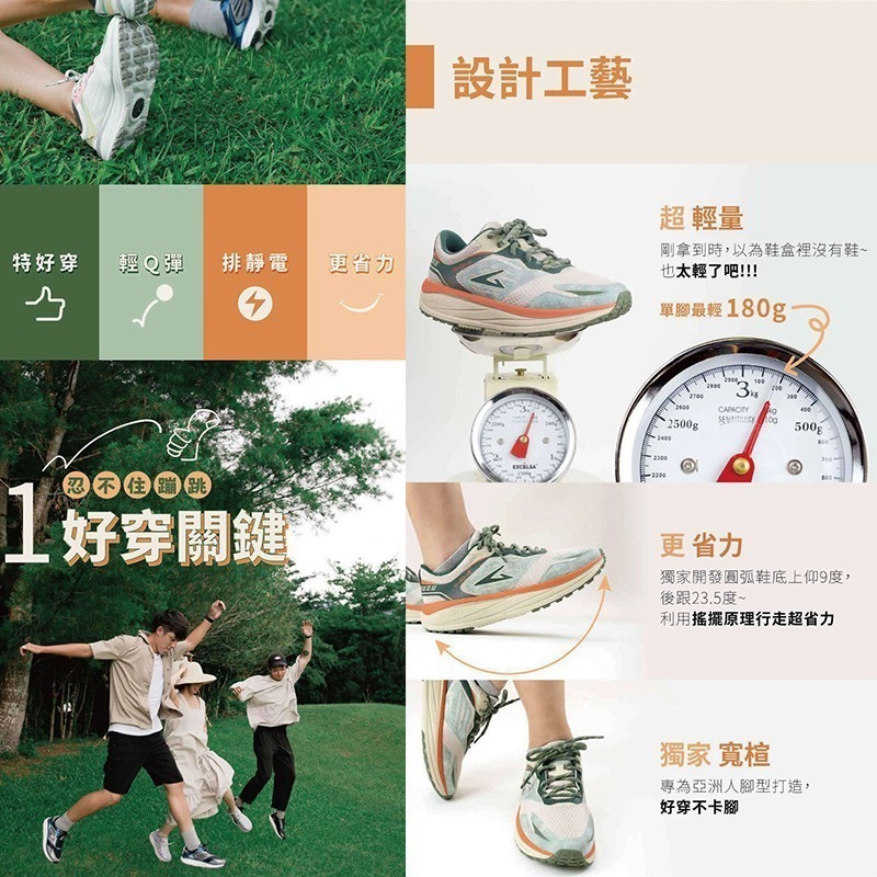 【USTINI 我挺你健康鞋】蹦蹦極地鞋 扶桑-細節圖3