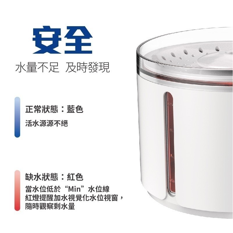 【寵物智能飲水機】DOGNESS 多尼斯  2.0智能感應無線飲水機 2.2L 犬貓適用(保固一年)-細節圖7
