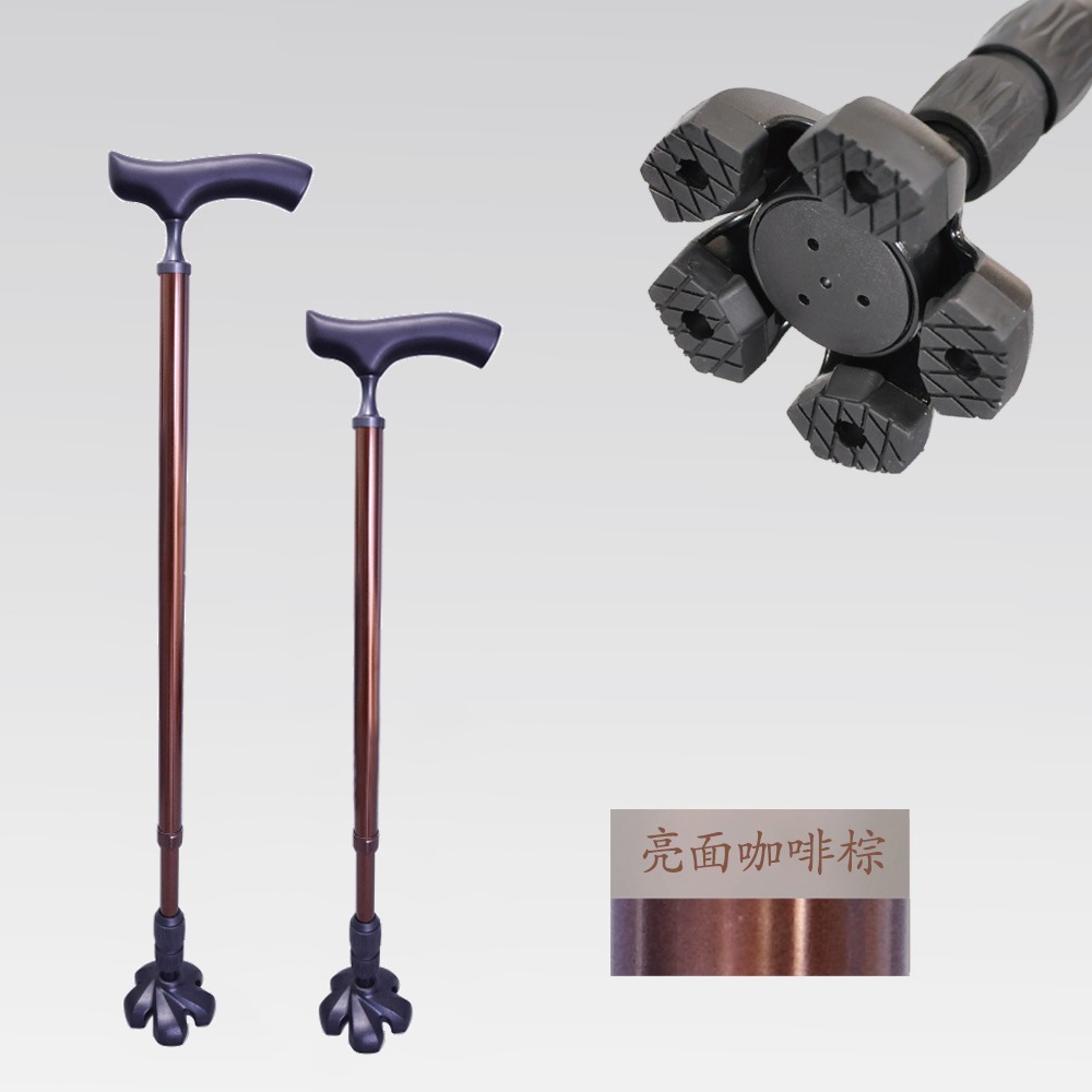 【HoHoCane 好好杖】實木握把避震站立式拐杖 站立式手杖 (有避震器)-規格圖8