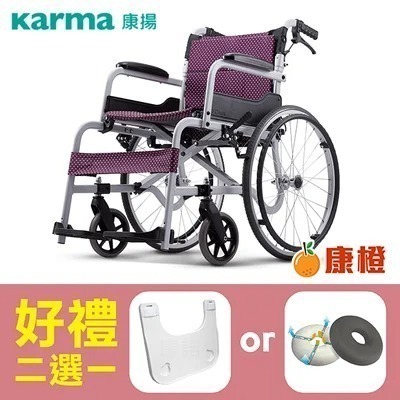 【康揚】鋁合金輪椅 飛揚105 手動輪椅 SM-150.5 ~ 超值好禮2選1