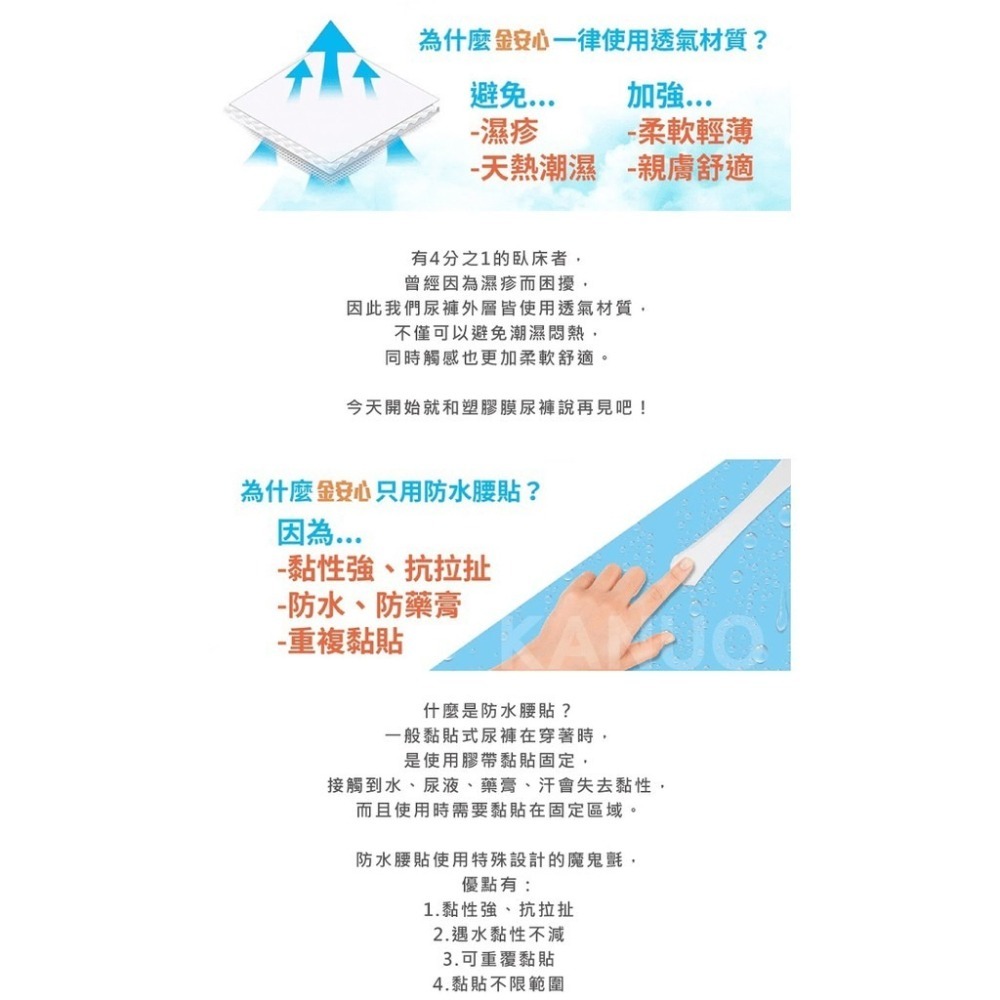 【金安心】超值全功能 成人紙尿褲 M號 96片/箱 (16片/包x6包) 成箱價優惠-細節圖4