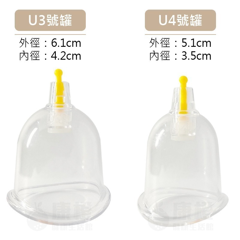 【Soles 舒立適】PC拔罐杯 拔罐器杯子 拔罐杯-細節圖9