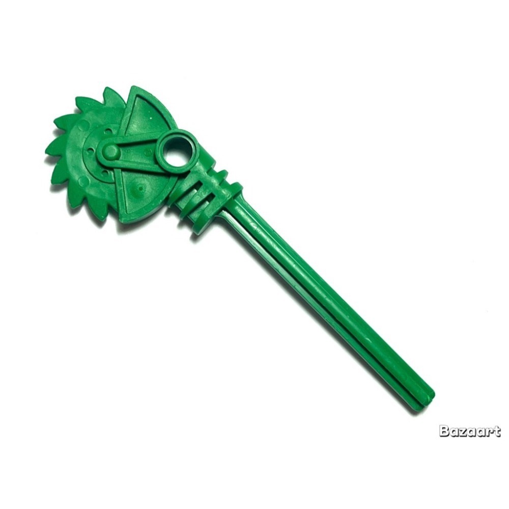 二手樂高 LEGO 鋸子 電鋸 武器 生化戰士 綠色 珍珠灰 8541 8648 8469 40341-規格圖1