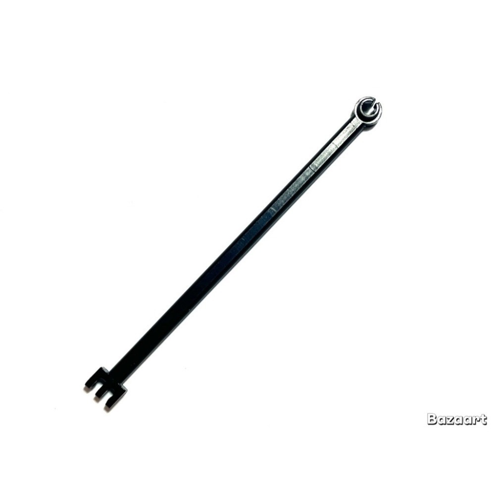 二手樂高 LEGO 船桿 桅杆 船桿 旗桿 支架 紅色 黑色 鯊魚籠灣 海盜 絕版 官兵 6558 4319 4319-規格圖1