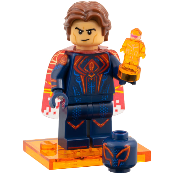 全新樂高 LEGO 抽抽樂 蜘蛛人 穿越新宇宙 米格爾歐哈拉 龐克蜘蛛人 蛛絲甩蕩者 狼人蜘蛛人 全新未拆 71050-規格圖1