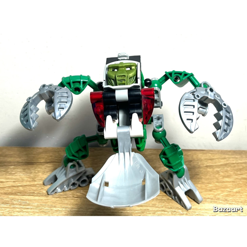 二手樂高 LEGO 布洛 布洛獸 生化戰士 無缺件 無盒子 無說明書 8576-細節圖3