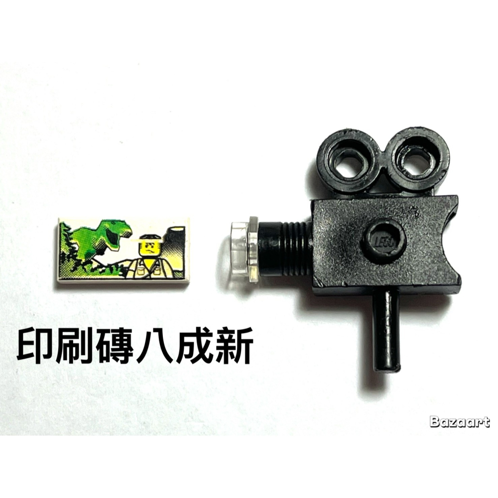 二手樂高 LEGO 攝影機 手持攝影機 配件 附錄影帶 請看說明 30148 3069px16 4073-細節圖2