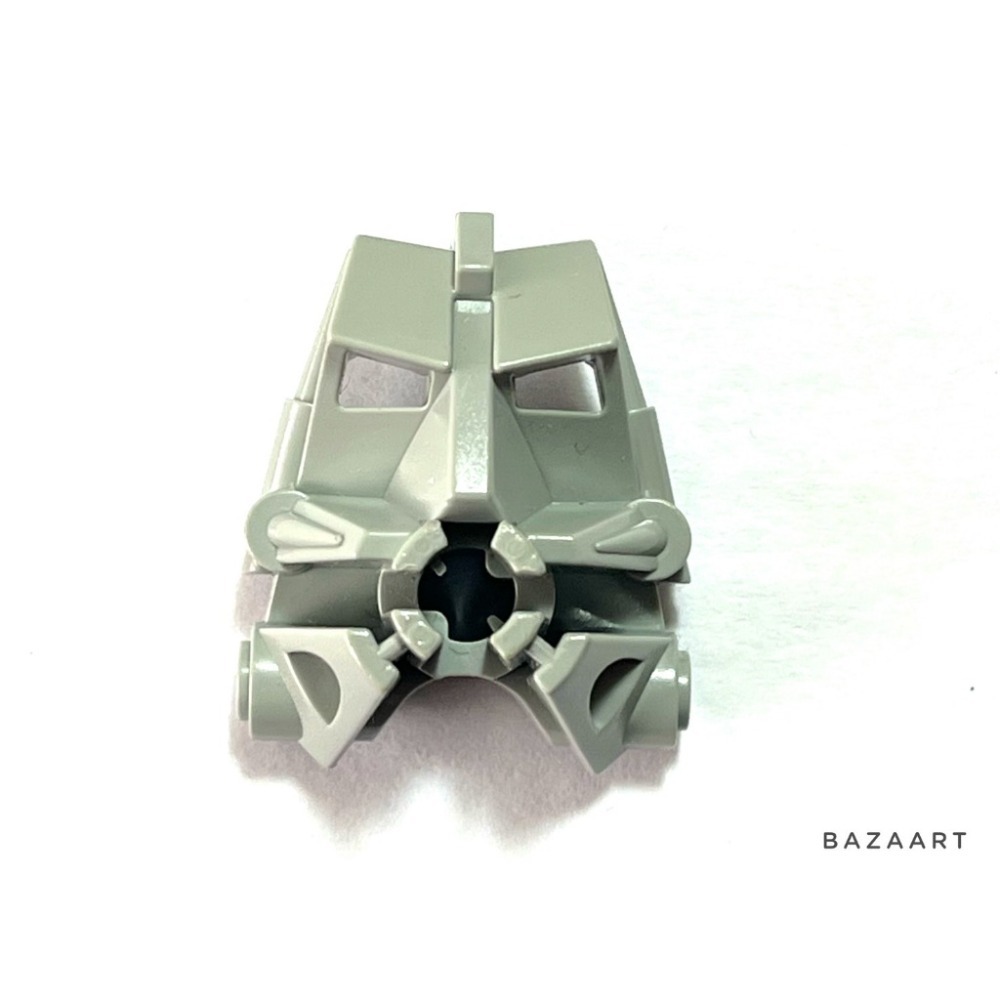 二手樂高 LEGO 頭 臉 生化戰士 面具 黑色 白色 灰色 紅色 舊深灰 8544 8545 8596 32553-規格圖1