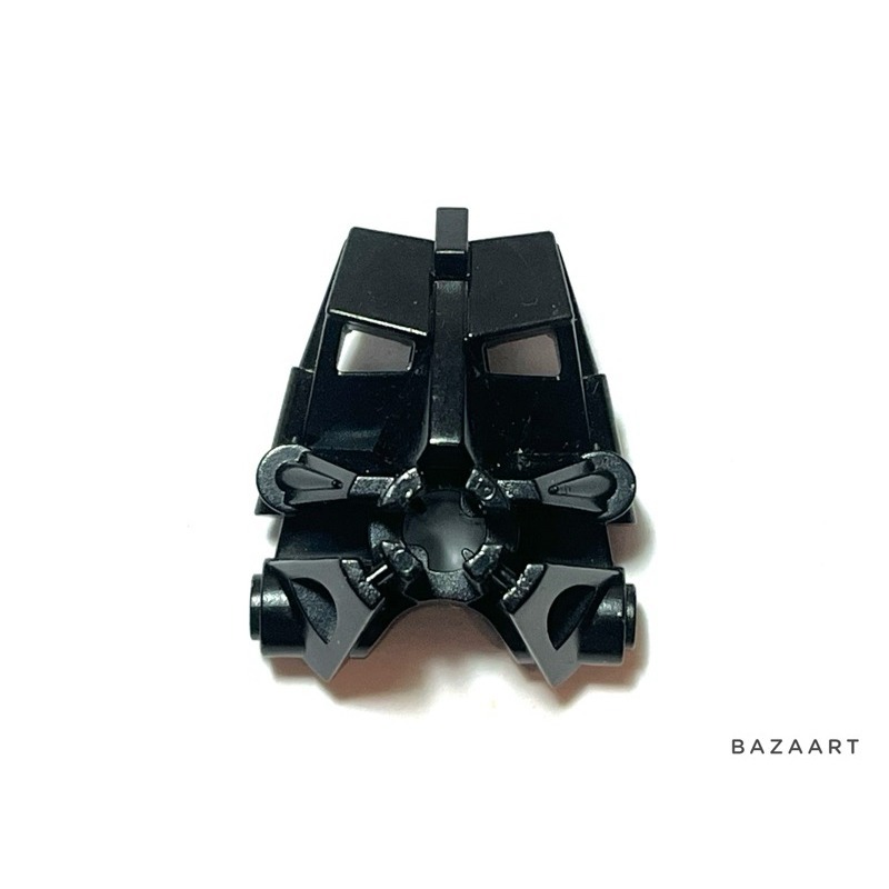 二手樂高 LEGO 頭 臉 生化戰士 面具 黑色 白色 灰色 紅色 舊深灰 8544 8545 8596 32553-規格圖1