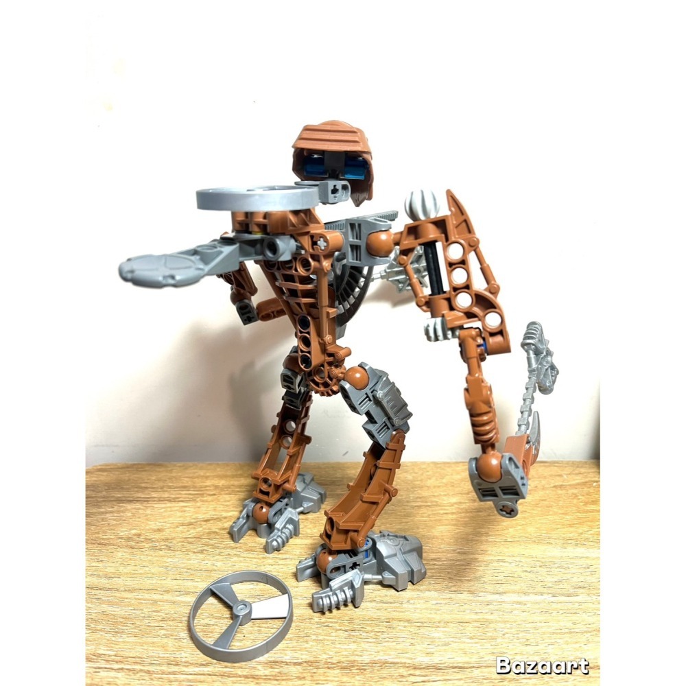 二手樂高 LEGO 神魔 Toa Hordika Nokama 生化戰士 Bionicle 無缺件 無盒無書 8739-細節圖2