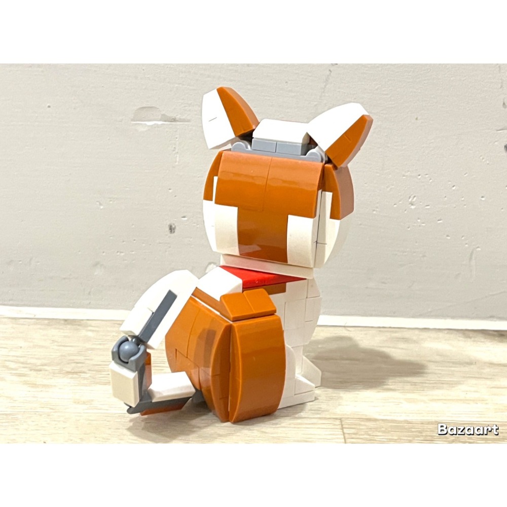 二手樂高 LEGO 狗 生肖 狗年 無底座 無盒子 無說明書  新年 40235-細節圖2