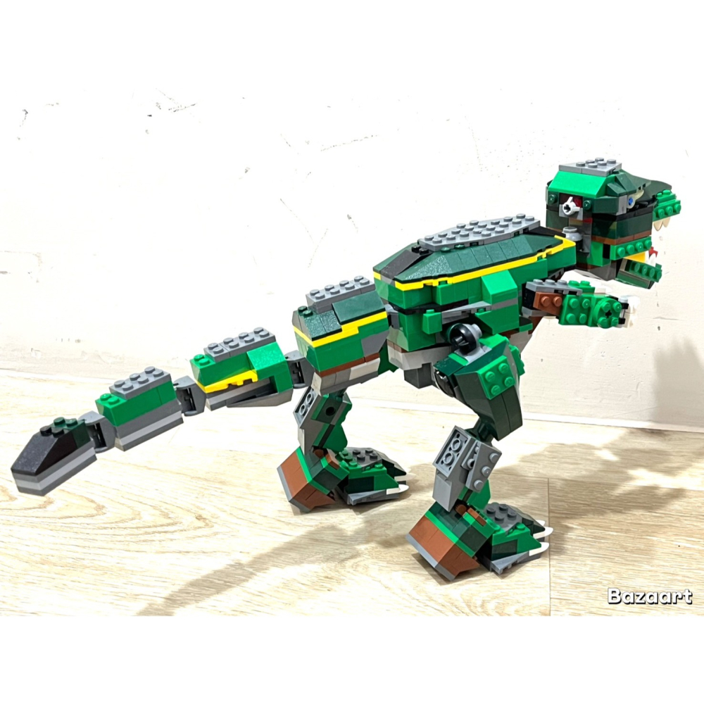 二手樂高 LEGO 暴龍 劍龍 恐龍 無盒子 無說明書 4998-細節圖3
