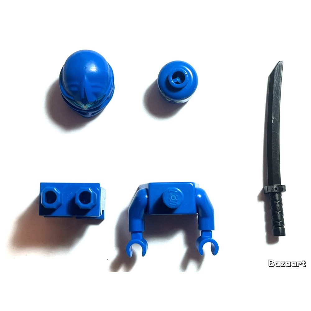 二手樂高 LEGO 阿光 NRG JAY 含武士刀 9570 njo0061-細節圖2